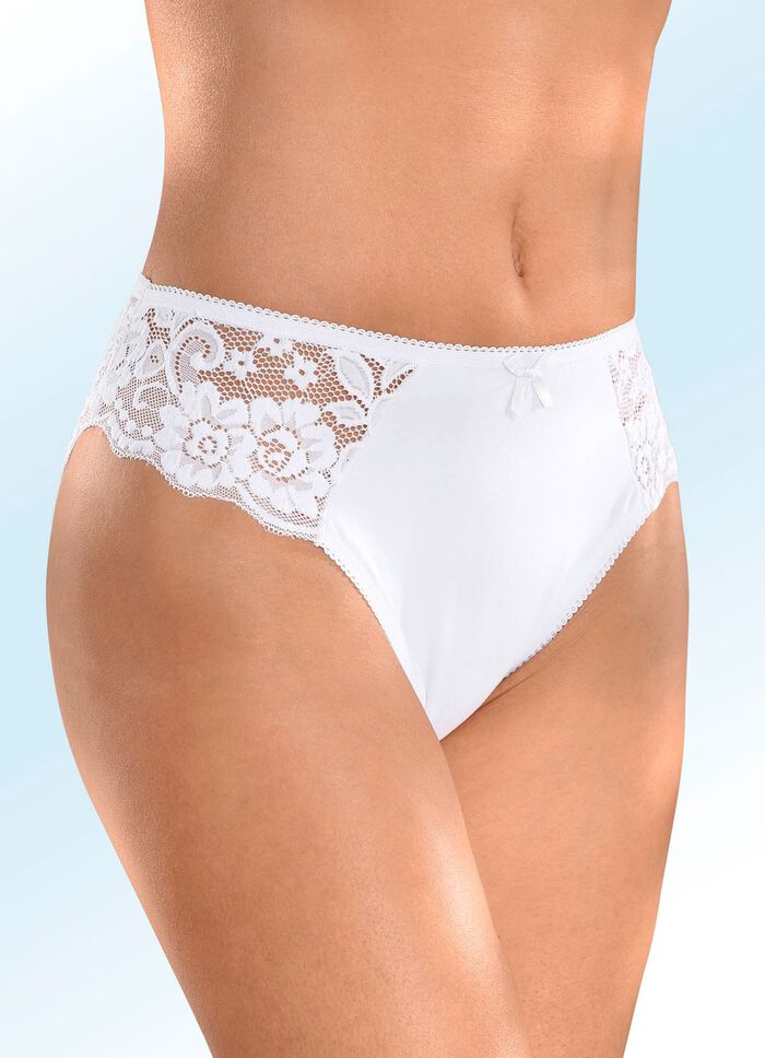 Fyrapack trosor med elastisk spets 