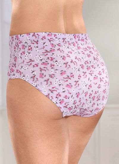 Fyrapack trosor med blomm&ouml;nster 