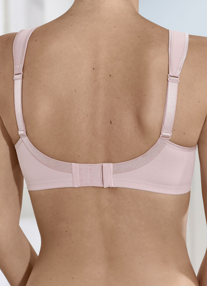 Anita bh med tyllinlägg på dekolletage GAMMEL ROSA