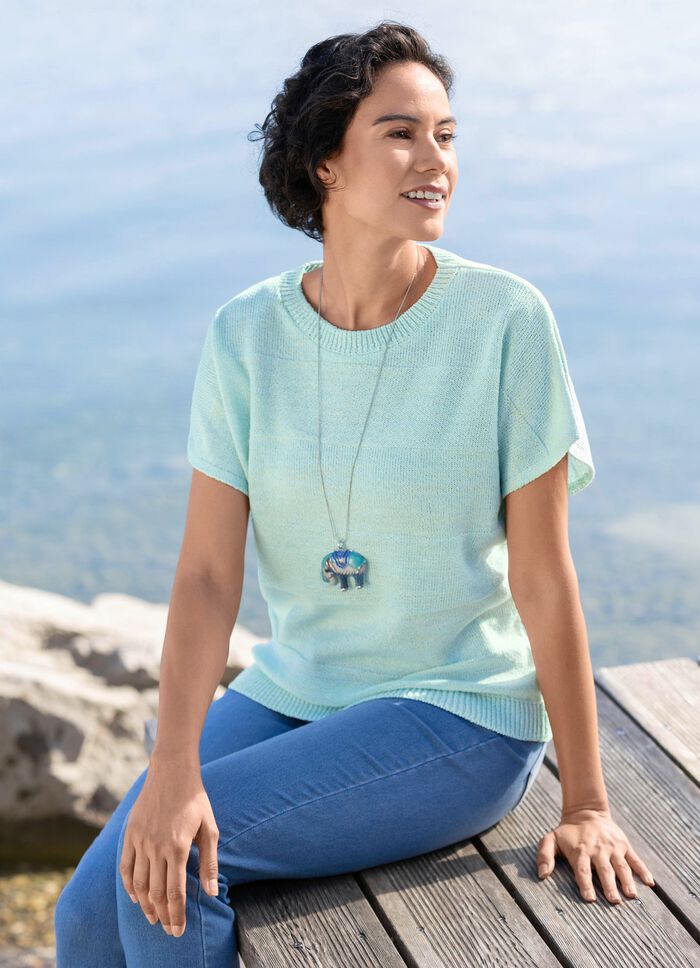 Tr&ouml;ja med fin blockr&auml;nder 