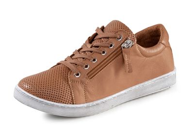 ELENA EDEN sn&ouml;rsko av delvis perforerat nappal&auml;der 