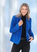 kort kavaj med lapelkrage 