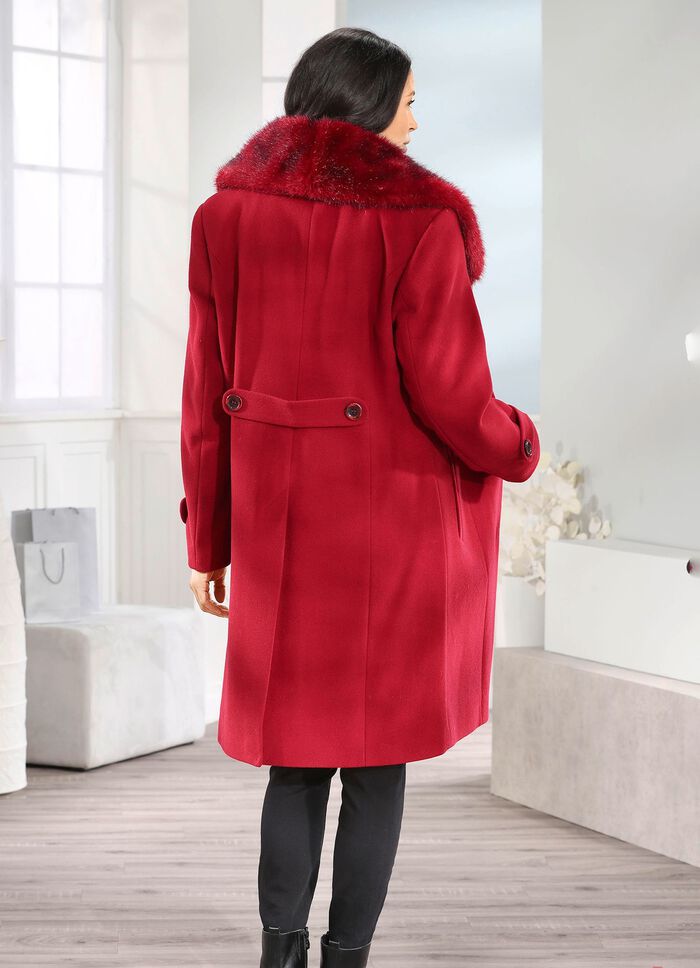 Kappa med midjeflik baktill 