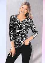 Skjorta med 3/4-&auml;rmar 