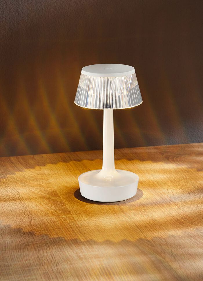 LED-bordslampa med kristalleffekt 