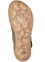 Gemini sandal gjord av skuggigt kohudsnappal&auml;der KHAKI F&Auml;RG