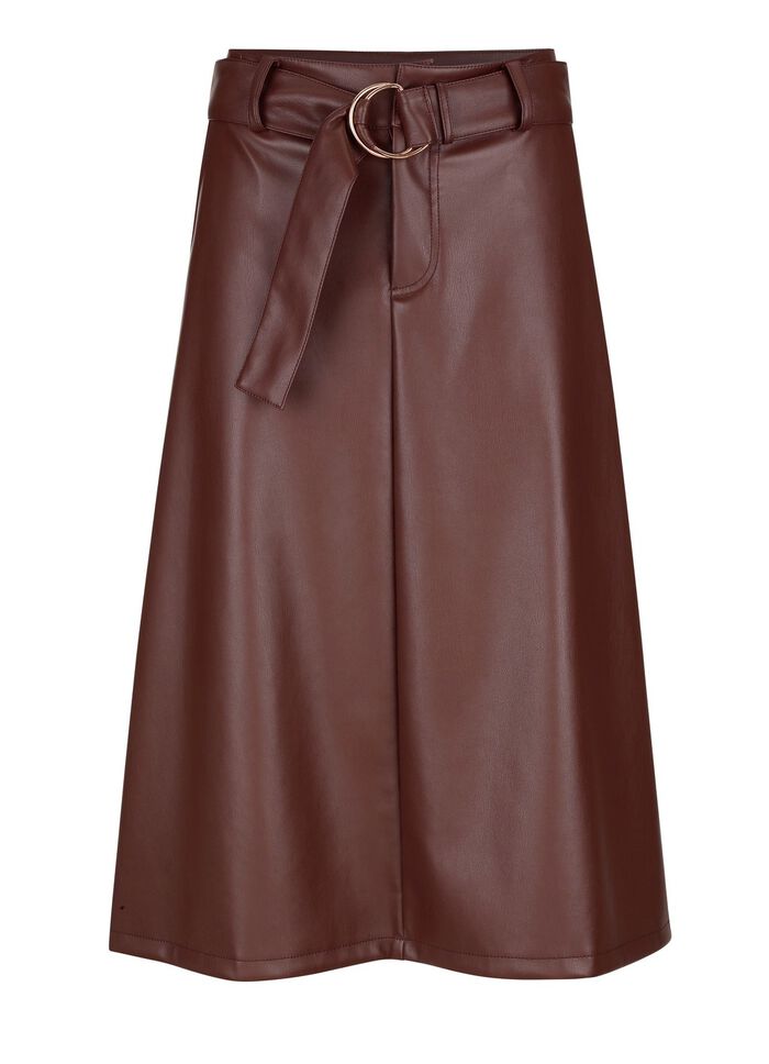 Kjol av mjuk nappaimitation 