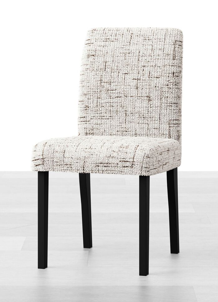 Lättskötta stretchöverdrag i mikrofiberkvalitet NATUR