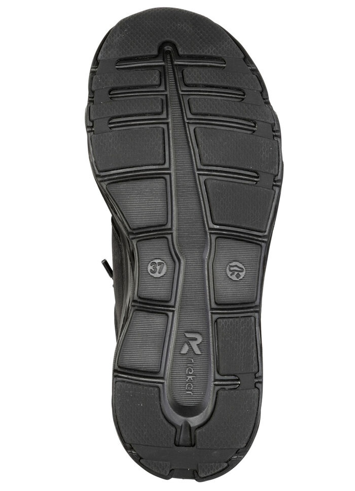 Rieker, sportiga damsneakers, vidd G, med uttagbar fotbädd, 