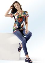 Mycket elastiska jeans i pull-on-stil 