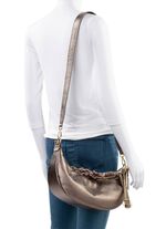 Laurina v&auml;ska i kornigt nappakalvskinn BRONS