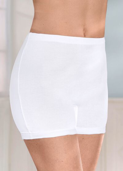 Fyrapack trosor med res&aring;r i midjan 