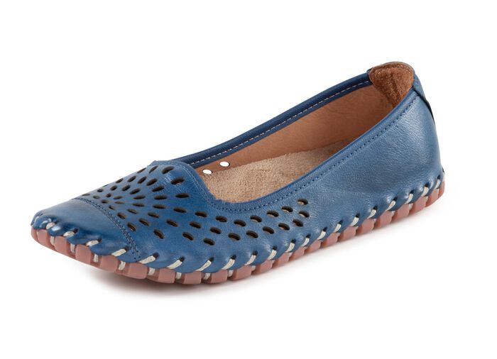 Gemini loafer i nappal&auml;der av ko 