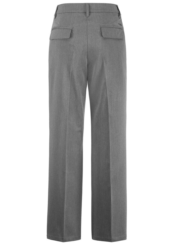 Byxor med res&aring;r i midjan baktill 