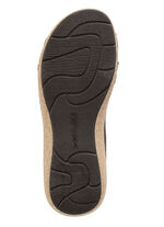 Ranger-sandal av läder SVART