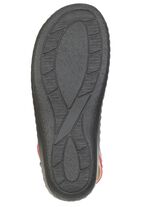 ELENA EDEN, bekv&auml;ma damsandaler, bredd H, med avtagbar fotb&auml;dd BORDEAUX