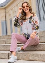 Tunika med fint tryck 