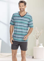 Shorts med V-ringning 