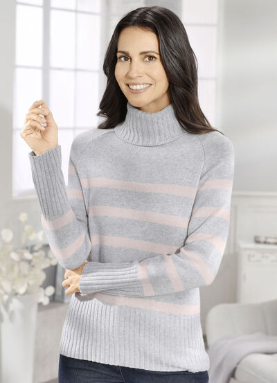 Tröja med kashmirinnehåll 