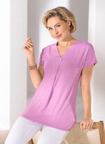 Skjorta med V-ringning 