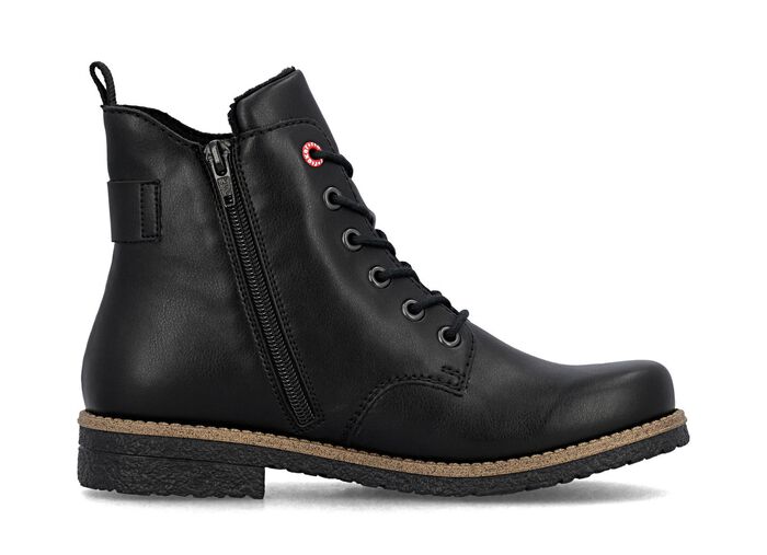 Rieker, klassiska damst&ouml;vlar med dragkedja 