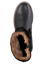 Remonte stövlar med rynkning SVART