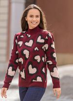 Tr&ouml;ja med hj&auml;rtmotiv 