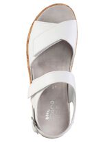 ELENA EDEN sandal av nappal&auml;der VIT