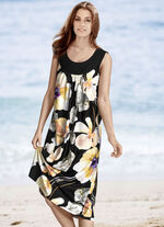 Kl&auml;nning med briljant f&auml;rgtryck design 