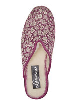 Laurina tofflor med blommiga broderier, 