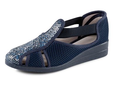 Loafers med luftiga &ouml;ppningar 