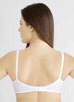 Felina bh med strukturm&ouml;nster VIT