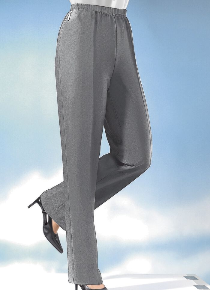 Byxor med slip-on-design 