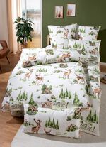 Dubbelsidigt tryckt s&auml;ngkl&auml;der i polybomull 