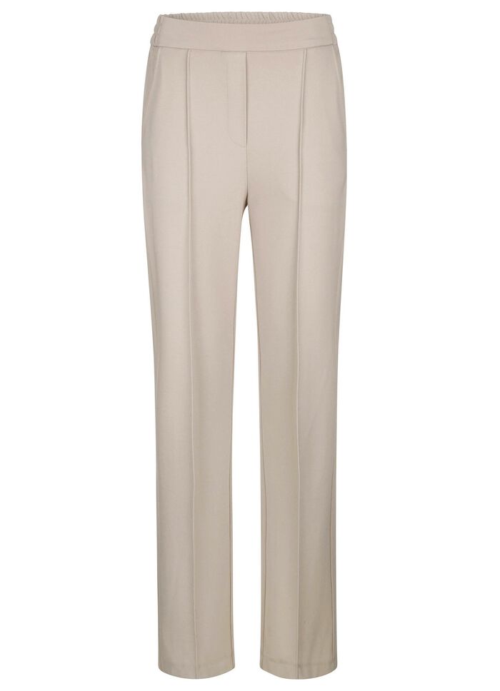 Byxor med pressade veck 