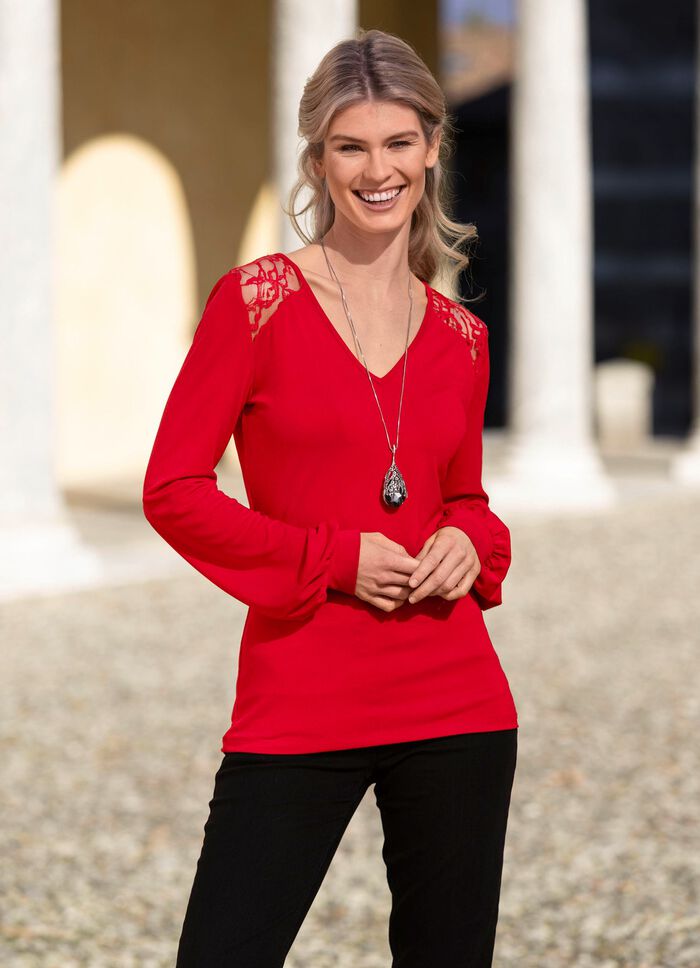 Enf&auml;rgad skjorttunika 