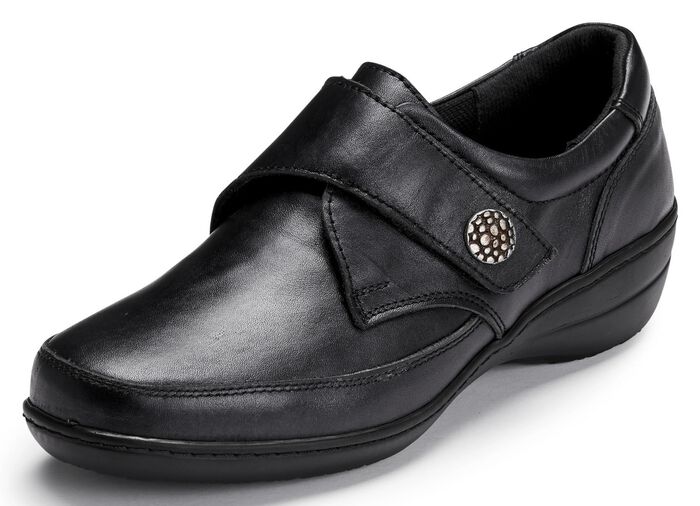 ELENA EDEN, bekv&auml;ma damtofflor, bredd H, med uttagbar fotb&auml;dd 