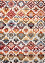 Pl&auml;d med fin virkad f&aring;ll 