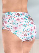 Fyrapack trosor med res&aring;r i midjan 