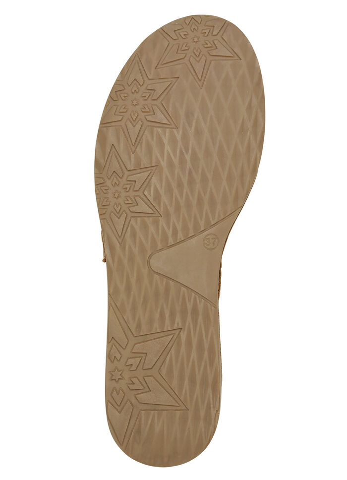 Loafers från ELENA EDEN i nappa KIESEL COGNAC