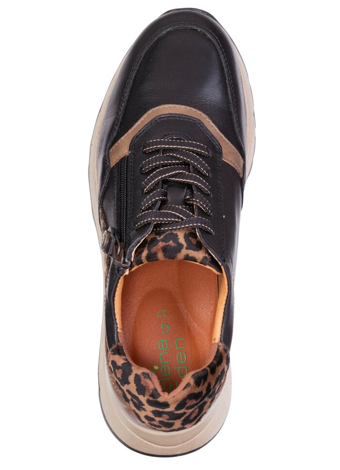 ELENA EDEN, trendiga damsneakers, vidd G, med uttagbar fotb&auml;dd 