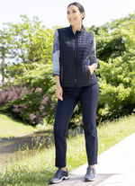 Quiltad väst med lätt vaddering 