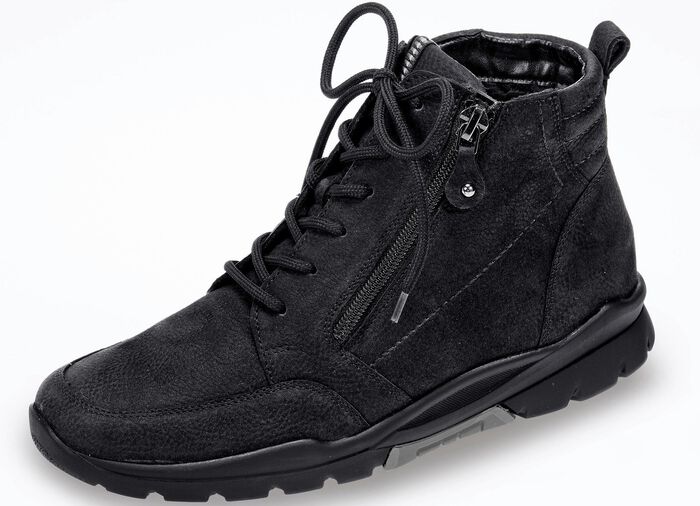 Waldl&auml;ufer, fodrade damst&ouml;vlar, vinterskor, bredd H, med uttagbar fotb&auml;dd 