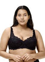 Triumph Amourette bygel-bh med elastisk spets SVART