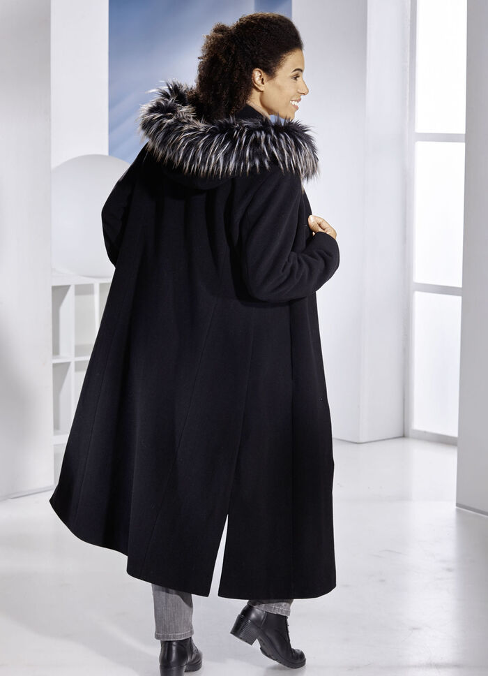 Kappa med avtagbar huva