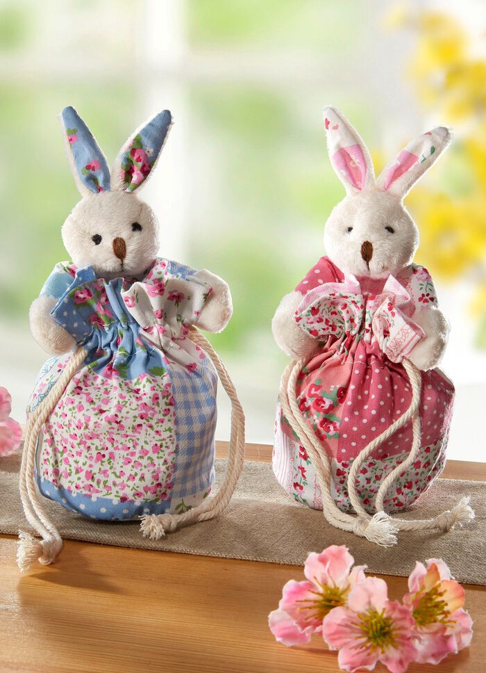 Kaninpresentp&aring;sar, set om 2 