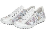 Remonte sneakers med snören SILVERFÄRGIG