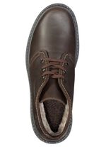 GINO GALANTE, fodrade herrst&ouml;vlar, vinterskor, bredd H, med lammskinn MOCKA