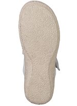 ELENA EDEN tr&auml;sko med dekorativa perforeringar VIT