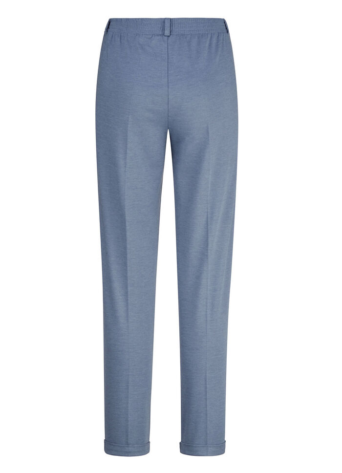 Byxor med resår i midjan baktill DENIM BLUE MELTER